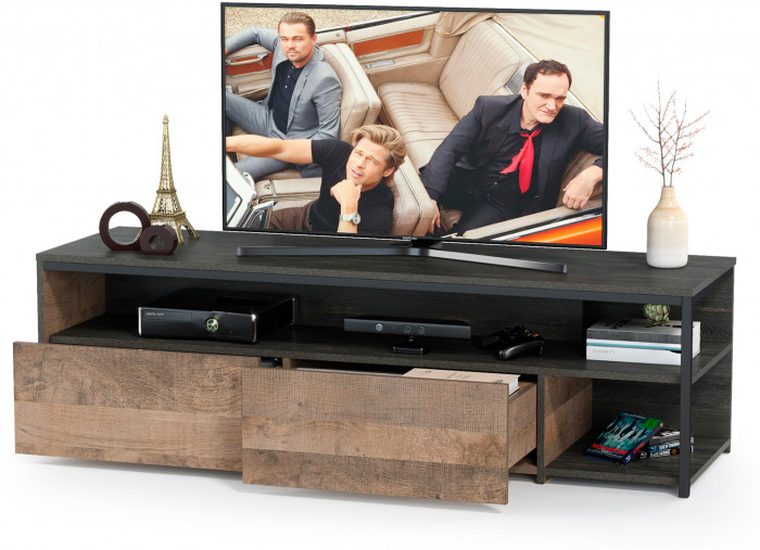 Трувор 13.70 Тумба под ТВ, дуб гранж песочный/интра