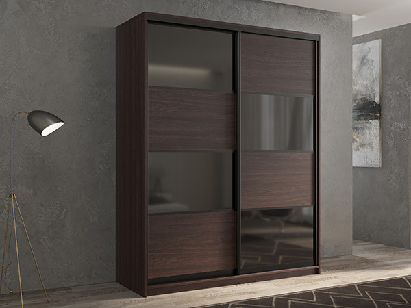 Шкаф-купе Кааппи 13 Венге 140х60х230 см