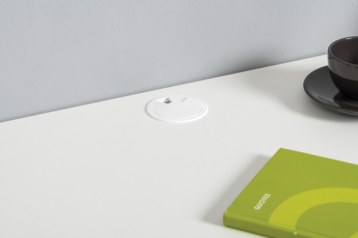 Торонто Компоновка № 11, белый шагрень/стальной серый