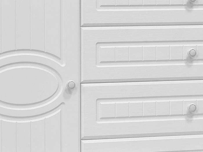 Спальня Монако-3 белое дерево