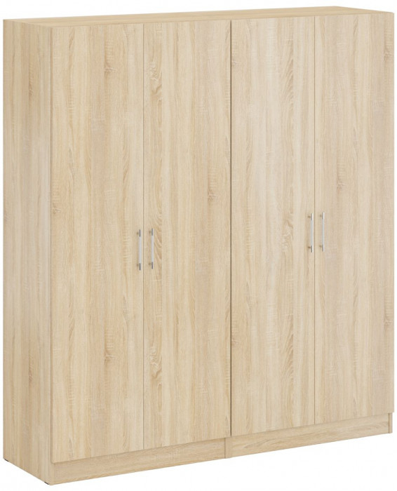Шкаф 2-х створчатый + Шкаф 2-х створчатый Стандарт, дуб сонома
