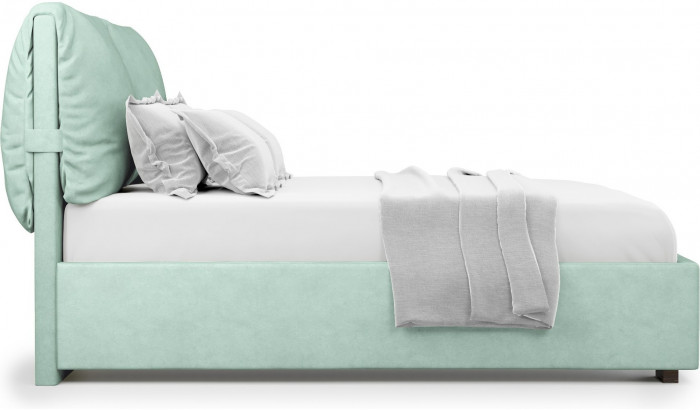 Кровать Trazimeno 160 с подъемным механизмом, Velutto 14