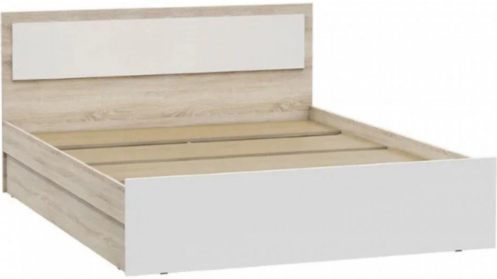 Модульная спальня Мартина, композиция 2 (Белый глянец, Дуб Сонома)