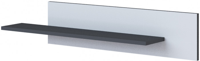 Модульная Гостиная Амара, композиция 2, Белый/Графит серый