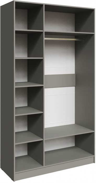 Шкаф Мадрид (1,3) с зеркалом, Мокко