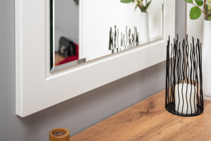 Остин Прихожая 54, цвет белый шагрень/дуб крафт золотой, ШхГхВ 360х54,3х229,6 см., универсальная сборка