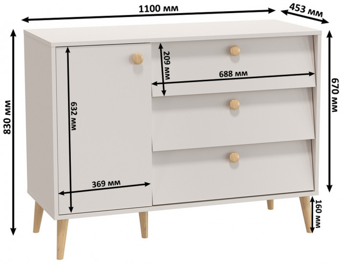 Афина Спальня 04-1200, цвет кашемир серый, сп.м. 1200х2000 мм., б/м, основание есть - фанера