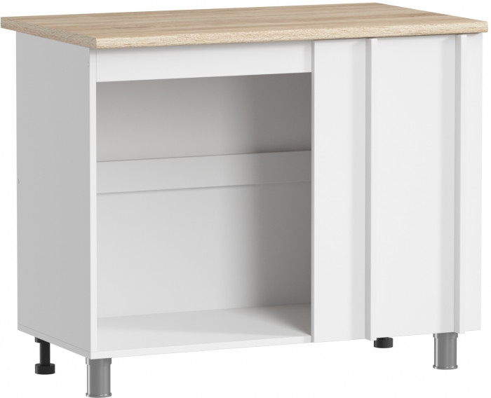 МК Аленушка НПУ 1000 Лаванда Изумруд, скоба черный (без столешницы)