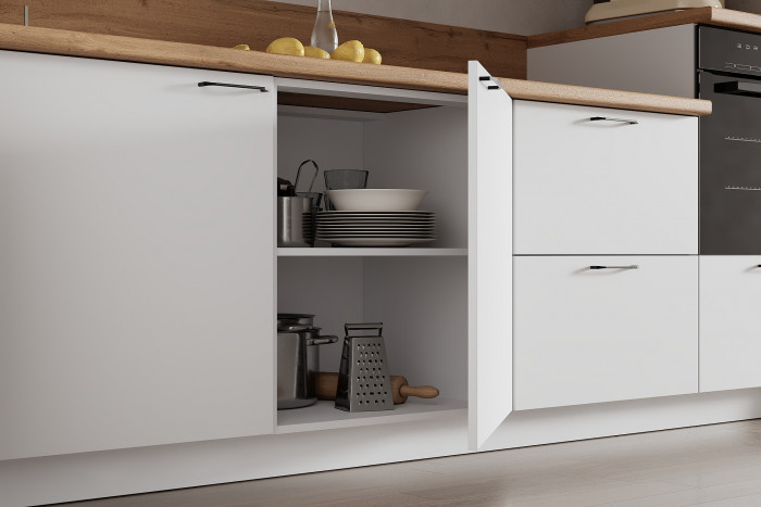 КГ Угловой 1500х2400 (без пм) Эмаль, Белый  Арника РМ в.3