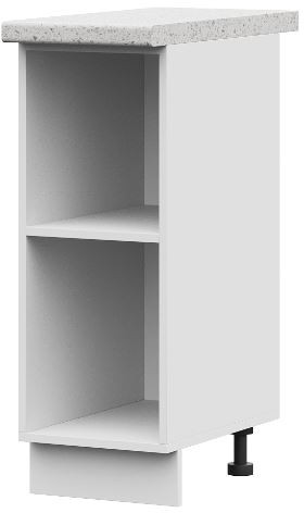 ШН 300 корпус шкаф нижний (300*820*474) б/ст белый