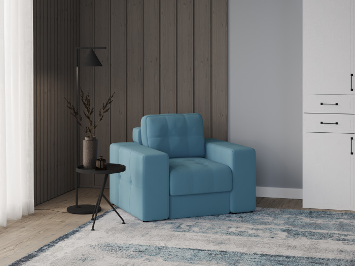 Кресло Верден, Светло-голубой