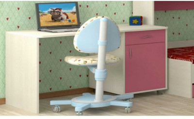 Дельта-15.01 Стол письменный, Розовый