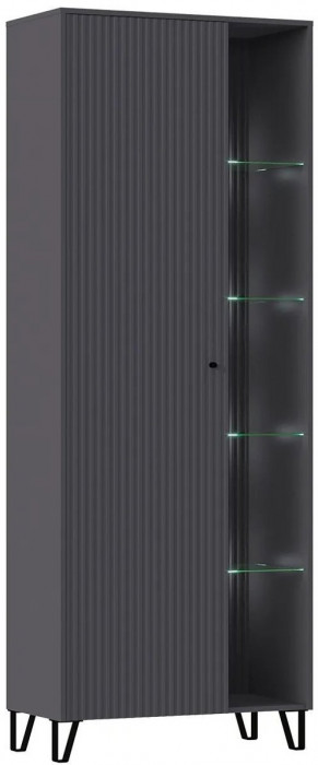 Модульная гостиная Оливия, композиция 4 (Графит, Графит Софт)