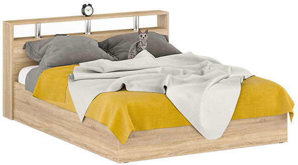 Камелия Кровать 1600, дуб сонома