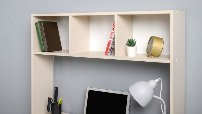 Стол компьютерный Комфорт 12.77F, цвет сатин, ШхГхВ 100х49,8х147 см., универсальная сборка