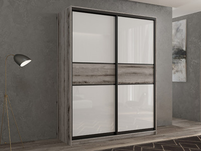 Шкаф-купе Кааппи 11 Эвок Окаменелый 110х60х230 см