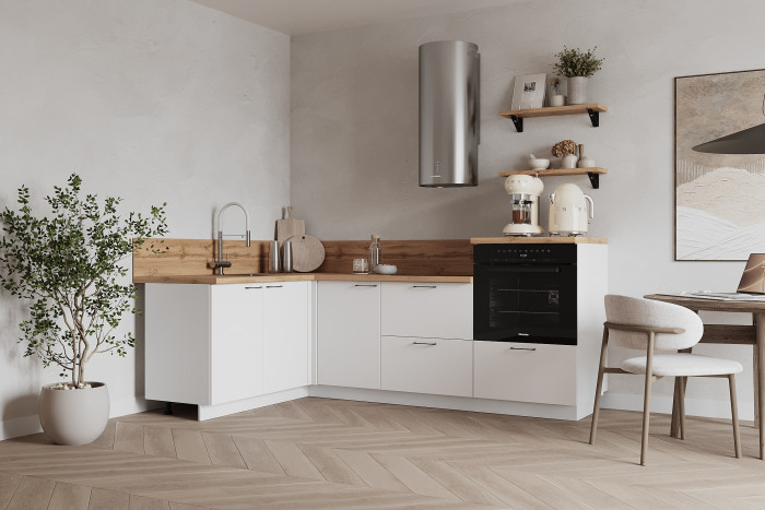 КГ Угловой 1500*2250 (без пм) , Белый софт матовый  Арника РМ в.5