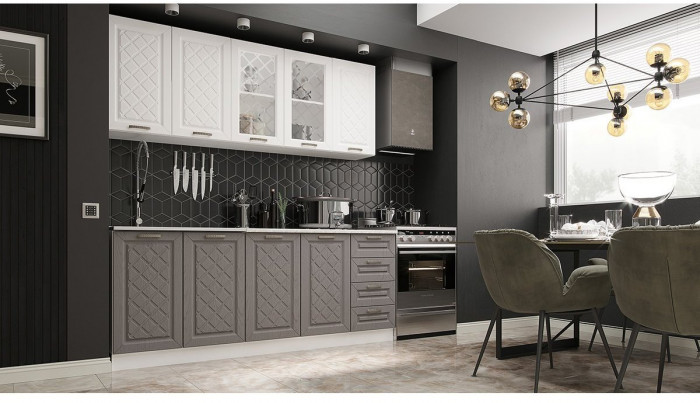 Кухня МДФ Агава 2000, Трюфель