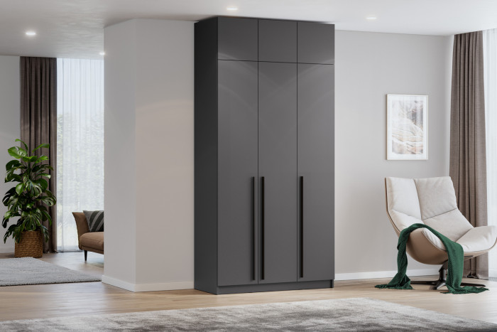 Антресоль Берген А-1200, Серый графит