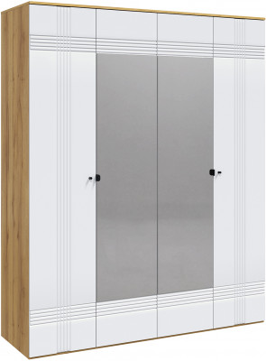 Шкаф распашной четырехдверный Вега Саксония