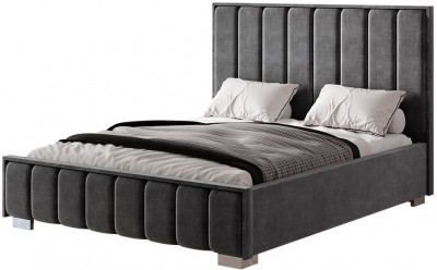 Кровать &quot;Мирабель&quot; КР-16 1,6м под подъемный механизм графит темный