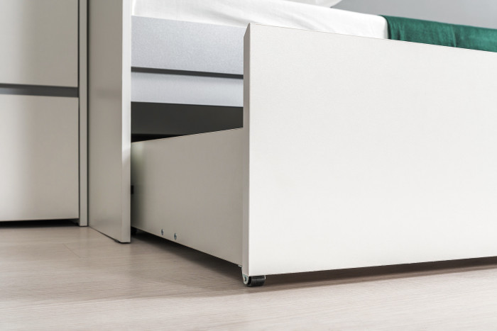 Торонто Компоновка № 26, белый шагрень/стальной серый