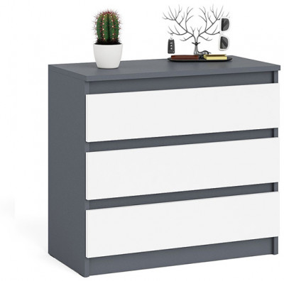 Мори Комод МК800.1, графит/белый