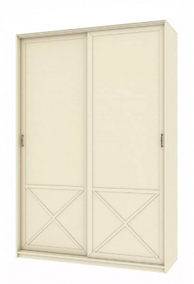 Бэль Шкаф-купе с нишей для гладильной доски Слоновая кость