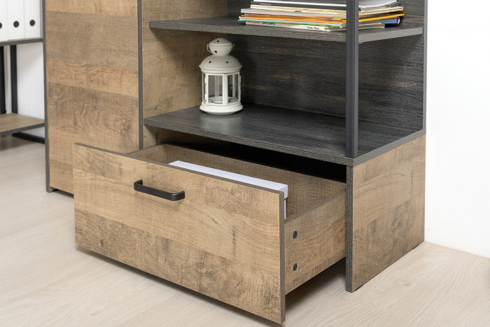 Трувор Гостиная 036, дуб гранж песочный/интра