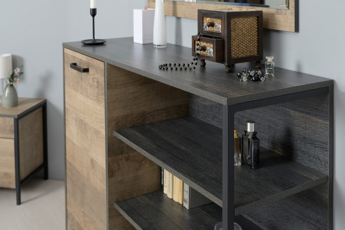 Трувор Гостиная 036, дуб гранж песочный/интра