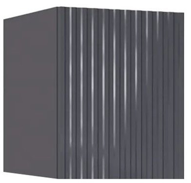 Оливия Шкаф навесной малый (Сумеречный голубой, Шарли бриз)