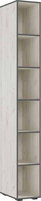 Норд Прихожая, композиция №2, Дуб крафт белый/Дуб крафт белый