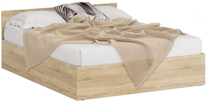 Кровать 1600 + Пенал Стандарт, дуб сонома