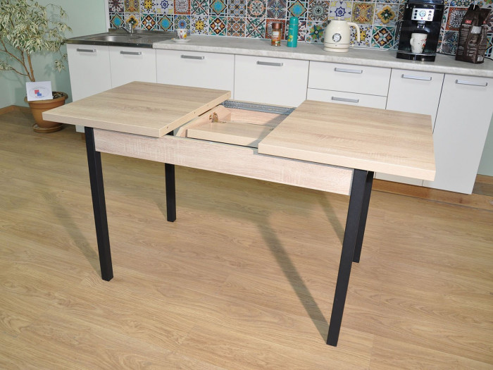 Обеденная группа Колорадо / Стул Х 4 шт. / Дуб Сонома/черный / бид 36