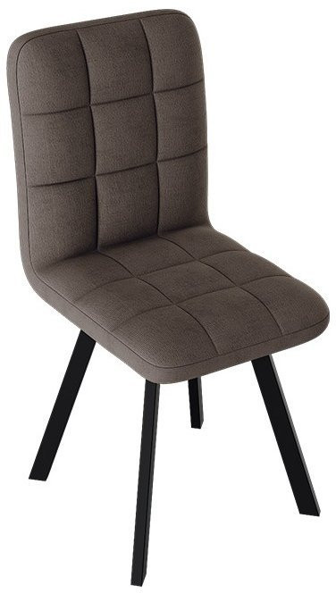 Франк ДП 2-17 Стул (паук) (Белый матовый/Кожзам Серый)