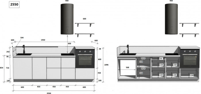 КГ 2550 Эмаль, Олива  Арника РМ в.6
