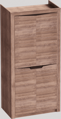 Соренто спальня Шкаф 2-х дверный