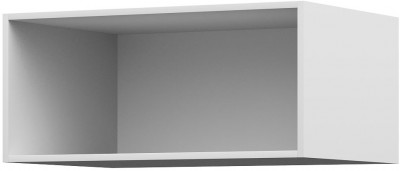 ШВГП 800 корпус шкаф верхний горизонтальный пенальный (0,358х0,8х0,57) белый
