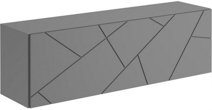 ГРАНЖ Шкаф навесной ШН-004 (Д.1200) (Серый шифер / Графит софт)